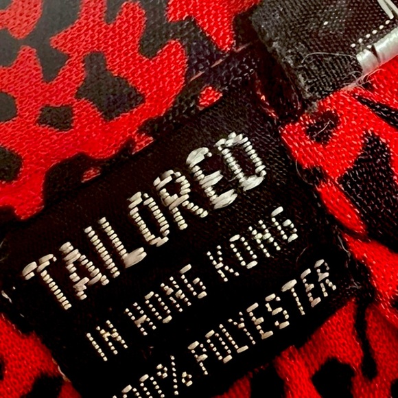 Halston V vintage late 1970s two piece skirt and blouse with tie belt silk rare - Picture 8 of 11